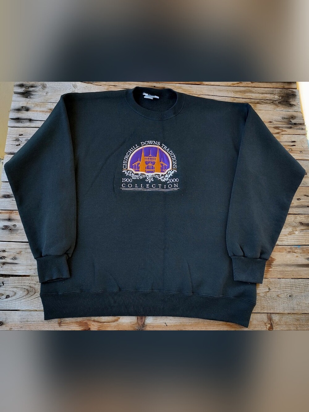 vintage Churchill Downs Traditions Collection sweatshirt made in USA